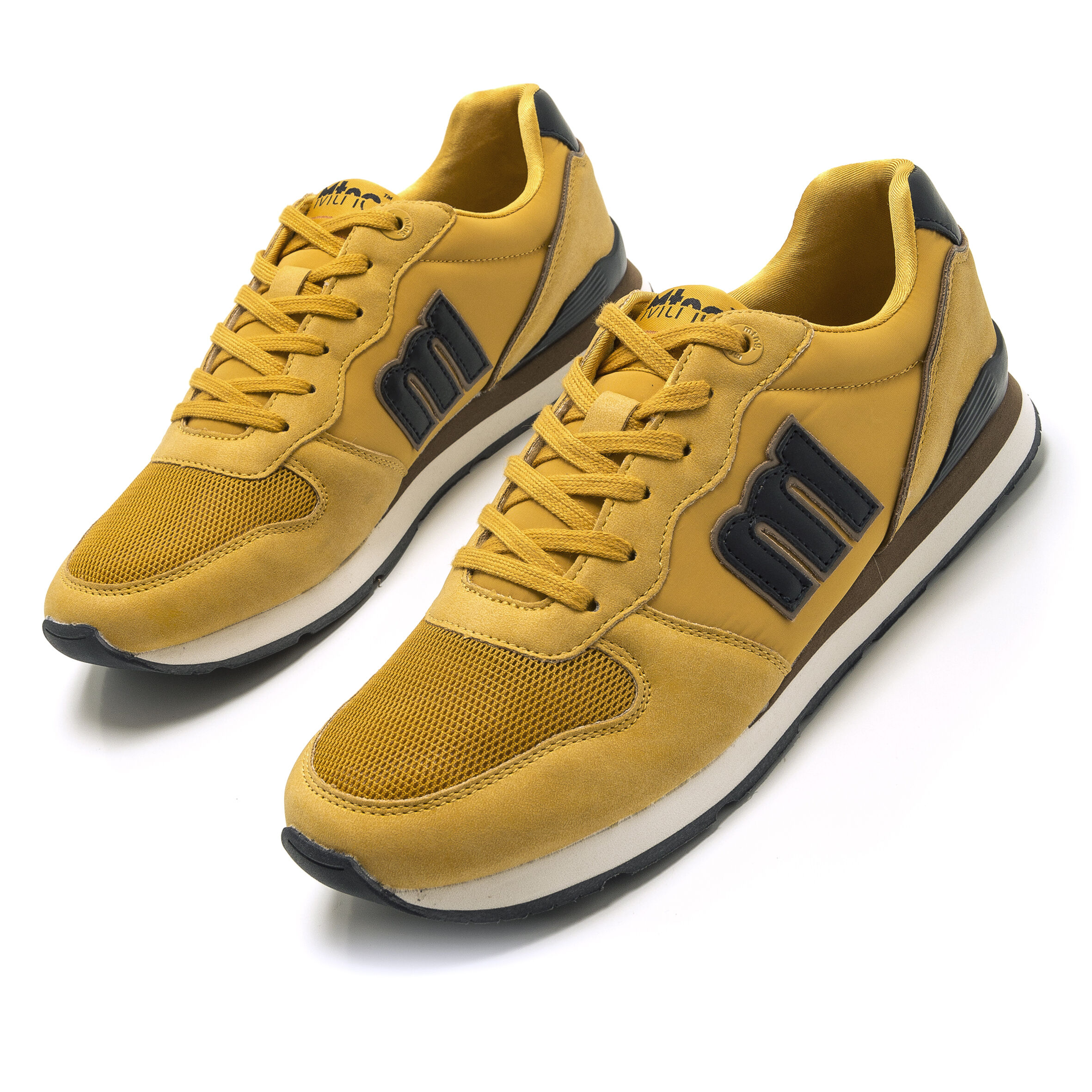 Zapatillas 2024 mustang amarillas
